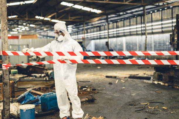Professional Drug Lab Cleanup technician working in Fairburn, GA